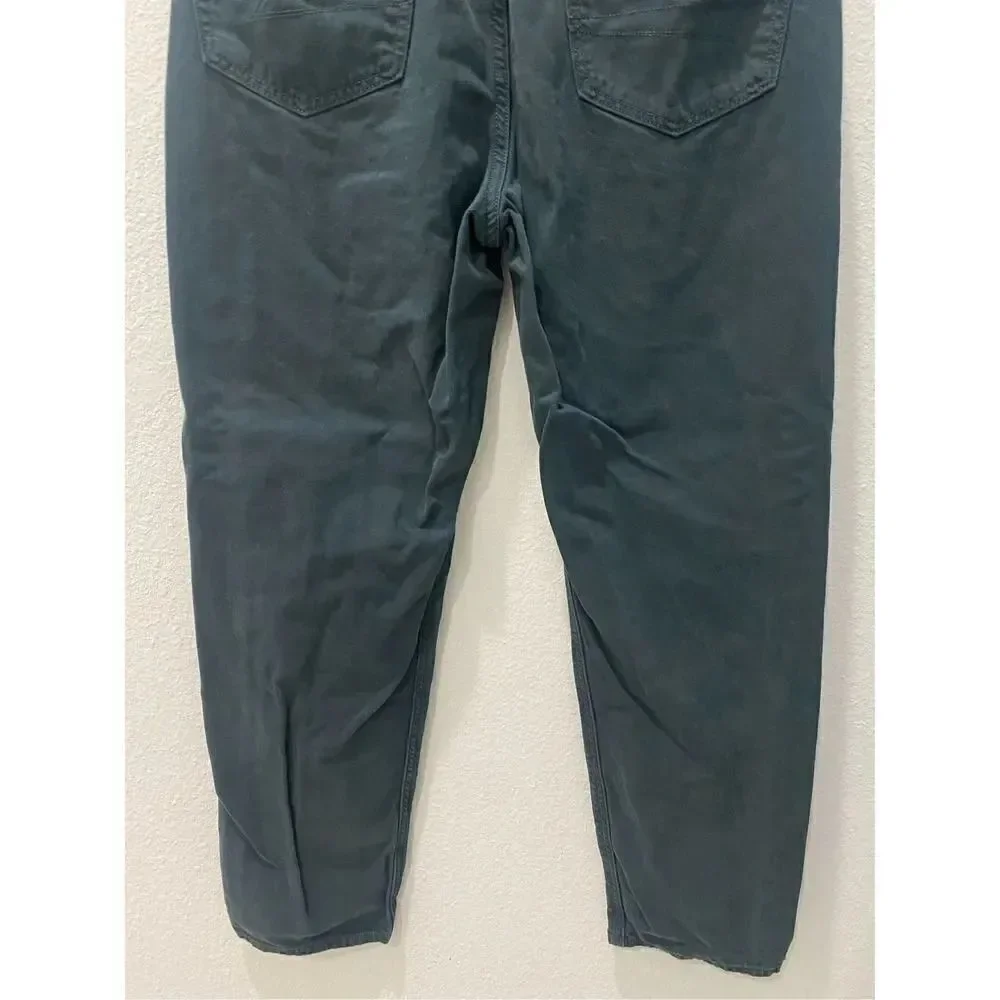 American Eagle Green Mom Jeans Size 6 - Picture 3 of 6